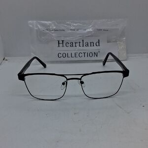 NWT Rxable Heqrtland Phillip Black Eyeglass Frames